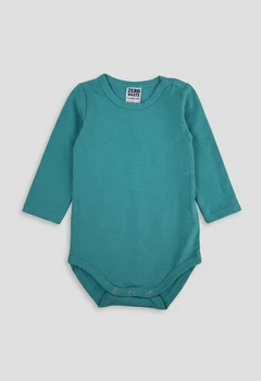 Дитяче боді для новонароджених Green Cotton 62 см Бірюзовий (25111230)