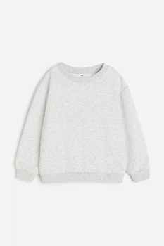 Дитячий світшот для хлопчика H&M 98-104 см Сірий (01302)