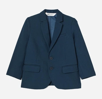 Дитячий піджак для хлопчика H&M 104 см Синій (250122109A)