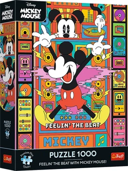 Пазл Trefl Premium Plus Mickey&Friends Відчуй ритм з Міккі Маусом 1000 елементів (5900511121421)