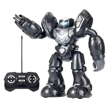 Интерактивный робот Silverlit Robo Blast на радиоуправлении 20+ действий пластик 30х20х10 см