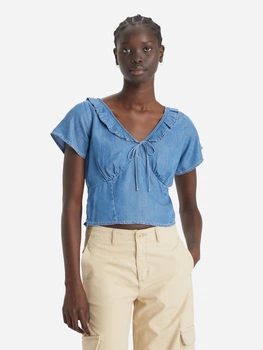Блузка женская Levi's 364024222 S Синяя (1160257709)