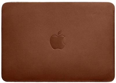 Кожаный чехол для MacBook Air 15-inch (2023/2024) из натуральной кожи краст светло-коричневый 58767