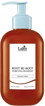 Шампунь против выпадения волос для чувствительной кожи La'dor Root Re-Boot Purifying Shampoo Ginger & Apple 350 мл (8809982982111)