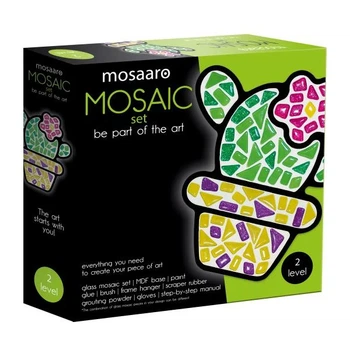 Набор для стеклянной мозаики Mosaaro Кактус (MA2006)