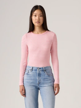 Лонгслив длинный женский Levi's 852213258 M Розовый (1160263870)
