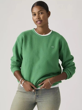 Світшот на флісі жіночий Levi's 863487103 XS Зелений (1160262473)