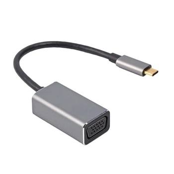 Адаптер-переходник USB-C на VGA, Viewcon TE388