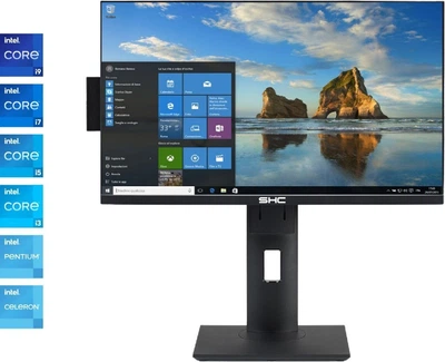 Моноблок 3в1 AIO SHC ALLIN ONE SHC COMITEC- 24" I7-12700 16gb/1tb Black