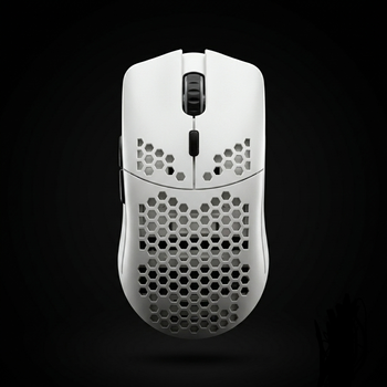 Ігрова миша / Безпровідна (2,4G) , 800mAh, 12000DPI, WHITE/БІЛА