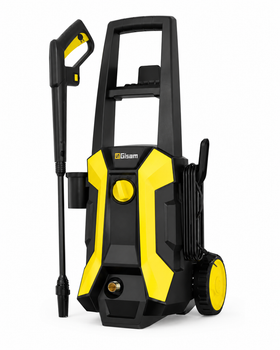 Мийка високого тиску Gisam GL-Q2 2400 Вт 2400 PSI електрична мінімийка зі шлангом 5 м для авто фасадів двору та плитки