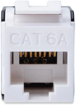 Модуль Keystone Cat 6A RJ45 UTP 483x1U неекранований 24 панелі