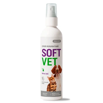 Спрей для животных ProVET SOFTVET репеллентный для кошек и собак 100 мл (4823082441174)