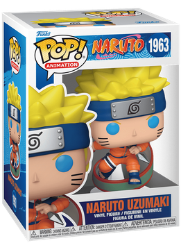 Фигурка Funko Pop! ANIMATION: Naruto Shippuden — #1963 Naruto Uzumaki with Scroll, Наруто Узумаки со свитком