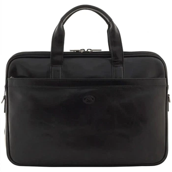 Мужской портфель из натуральной кожи Italico 7044-40 nero Черный 40x30x9 см TONY PEROTTI 000348305