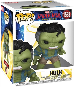 Фигурка Funko Pop! MARVEL: Spider-Man: Brand New Day — #1588 Hulk, Халк (15 см)
