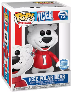Фигурка Funko Pop! AD ICONS: ICEE — #72 Polar Bear (Bundle Exclusive), Белый медведь