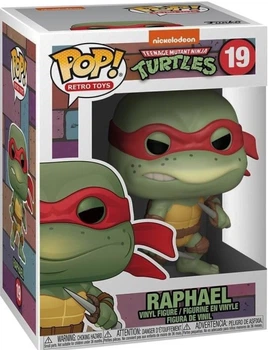 Фигурка Funko Pop! RETRO TOYS: Teenage Mutant Ninja Turtles — #19 Raphael, Рафаэль