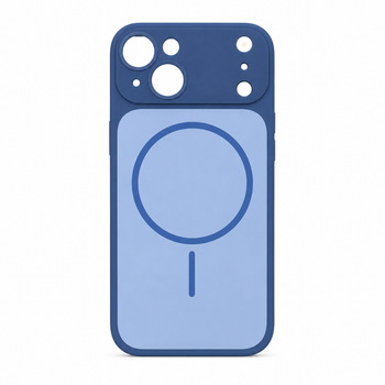 Чохол Premium для смартфона Silicone Creative Variation Case MAG COVER Apple iPhone 15 2,Dark Blue (MagCOViP15-2)