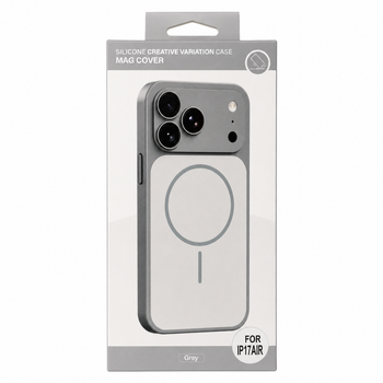 Чохол Premium для смартфона Silicone Creative Variation Case MAG COVER Apple iPhone 17 Air 5,Lavender Grey (MagCOViP17A-5)