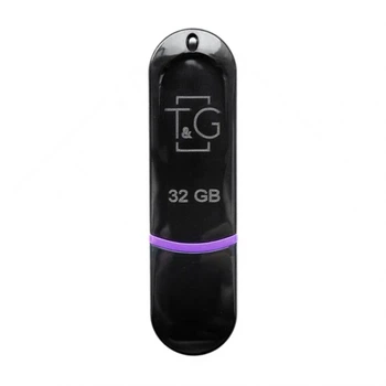 Флеш-память USB 32GB T&G Jet 2.0 пластик черный