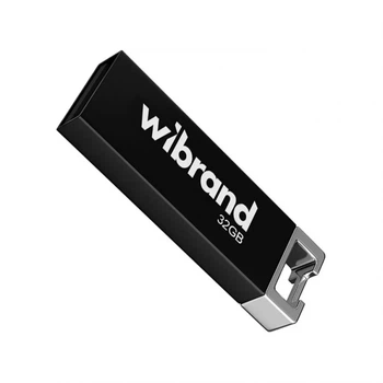 Флеш-пам'ять USB 32GB Wibrand Chameleon USB 2.0 метал чорна