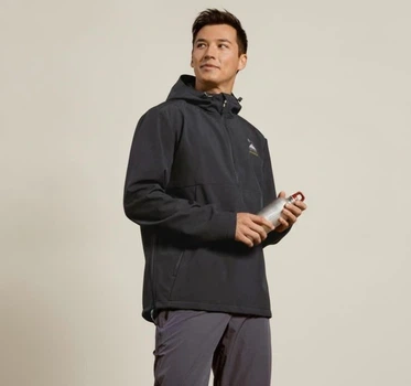 Чоловіча куртка анорак софтшел (Softshell) Crivit розмір М (WG0015M076)