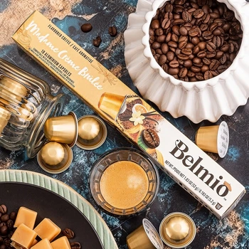 Nespresso® капсулы Belmio Madame Crème Brûlée (ванильный крем и карамель)
