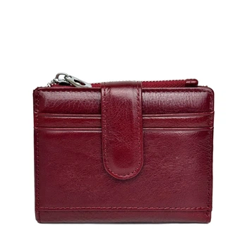 Жіночий гаманець натуральна шкіра Genuine Leather бордовий G3008 winered