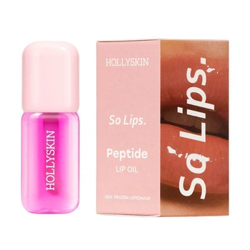 Увлажняющее масло для губ HOLLYSKIN So Lips. Peptide Lip Oil №004. Frozen Lemonade, 4 мл (4823109703919)