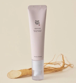 Крем для шкіри навколо очей з женьшенем та ретиналєм Revive Eye Serum: Ginseng + Retinal Beauty of Joseon