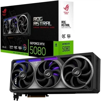 Відеокарта Asus ROG Astral GeForce RTX 5080 OC (ROG-ASTRAL-RTX5080-O16G-GAMING)