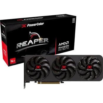 Видеокарта PowerColor Reaper AMD Radeon RX 9070 (RX9070 16G-A)