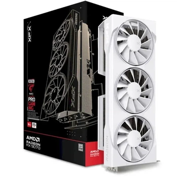 Відеокарта XFX Swift AMD Radeon RX 9070 OC White Triple Fan Gaming Edition (RX-97SWFB3W9)