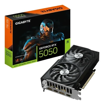 Видеокарта Gigabyte GeForce RTX 5050 WINDFORCE OC V2 (GV-N5050WF2OCV2-8GD)