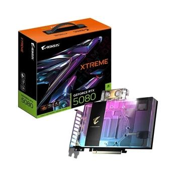 Відеокарта Gigabyte GeForce RTX 5080 AORUS XTREME WATERFORCE WB (GV-N5080AORUSX WB-16GD)