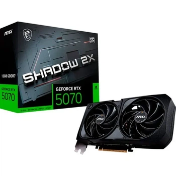 Видеокарта MSI GeForce RTX 5070 SHADOW 2X OC (RTX 5070 12G SHADOW 2X OC) OEM