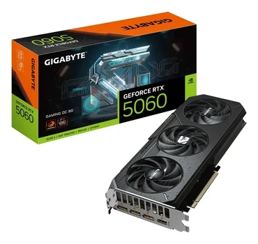 Видеокарта Gigabyte GeForce RTX 5060 GAMING OC (GV-N5060GAMING OC-8GD)
