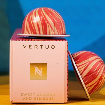 Кофе в капсулах Nespresso Vertuo Sweet Almond & Hibiscus 230 мл, 10 капсул