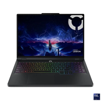 Ноутбук Lenovo Legion Pro 5 16IAX10 (83F3009CNT), Intel Core Ultra 7 255HX / 16" / OLED / 165 Гц / RAM 16 ГБ DDR5 / SSD 1 ТБ / RTX 5070 / Windows 11 Home / Чорний