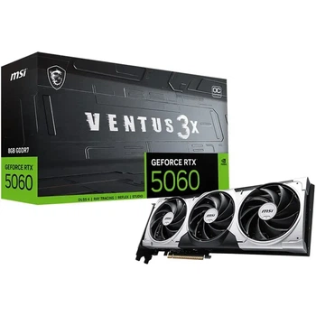 Видеокарта MSI GeForce RTX 5060 VENTUS 3X (RTX 5060 8G VENTUS 3X)
