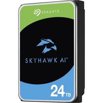 Жесткий диск 3.5" 24Tb Seagate SkyHawk AI, SATA3, 512 Мб, 7200 об/мин (ST24000VE002)