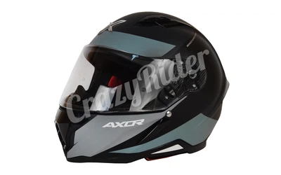Шлем (интеграл) AXOR Hunter matt Black/Grey M