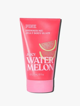 Засіб для сяйва тіла желейна глазур із шимером Victoria's Secret Body Care Jelly Body Glaze аромат Juicy Watermelon, 177 мл