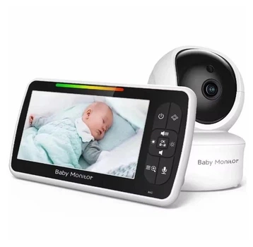 Видеоняня Baby Monitor SM650 с 5-дюймовым монитором, двусторонней связью и ночным видением