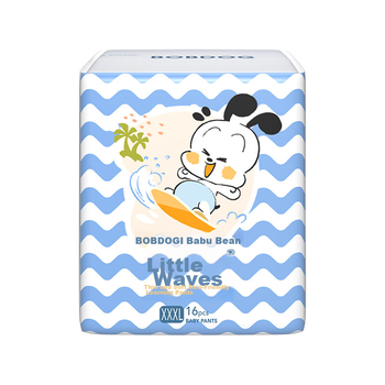 Підгузки-трусики BOBDOG Small Wave XXXL (від 17 кг), 96 шт