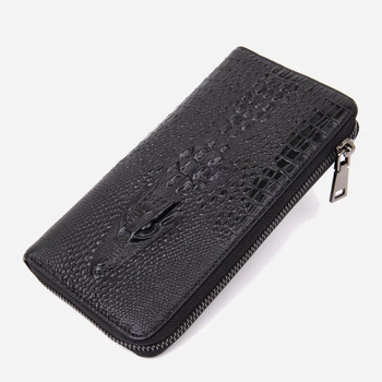 Гаманець чоловічий шкіряний для карток Vintage leather-20438 Чорний