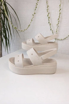 Босоножки женские Crocs Brooklyn 4U stucco w5 34-35 арт.210676-160