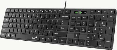 Klawiatura Genius SlimStar 126 Copilot Black (31310017426)
