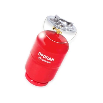 Балон газовый кемпинговый 12 л (комплект) INTERTOOL